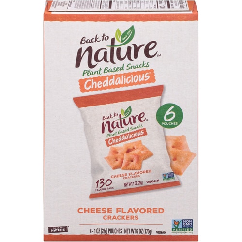 Back To Nature Cheddalicious Crackers Cheese