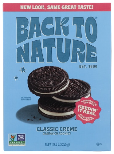 Back To Nature Classic Creme Cookies