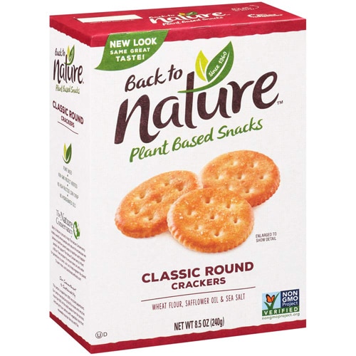 Back To Nature Classic Round Crackers