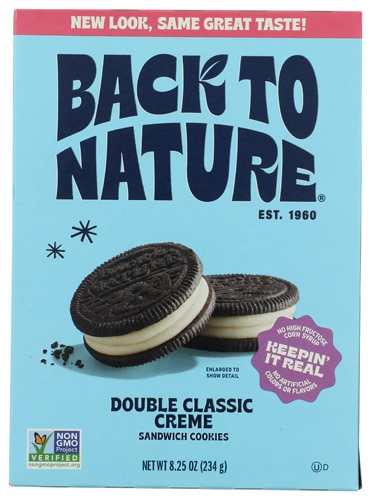 Back To Nature Double Classic Creme Cookies