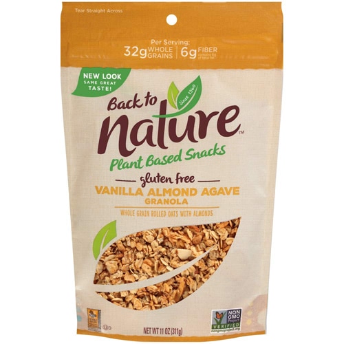 Back To Nature Gluten Free Granola Vanilla Almond Agave