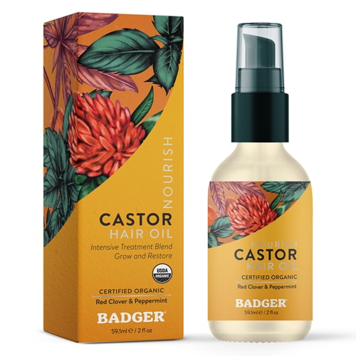 Badger Castor Hair Oil