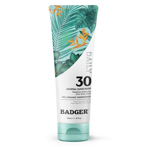 Badger Mineral Sunscreen Lotion Daily Body SPF 30