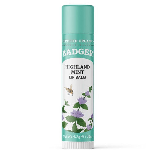 Badger Organic Lip Balm Highland Mint