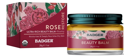 Badger Organic Rose Facial Beauty Balm