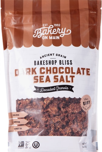 Bakery On Main Gluten Free Granola Dark Chocolate Sea Salt with Chia