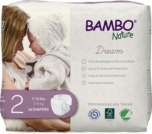 Bambo Nature Dream Diapers - 32 Diapers