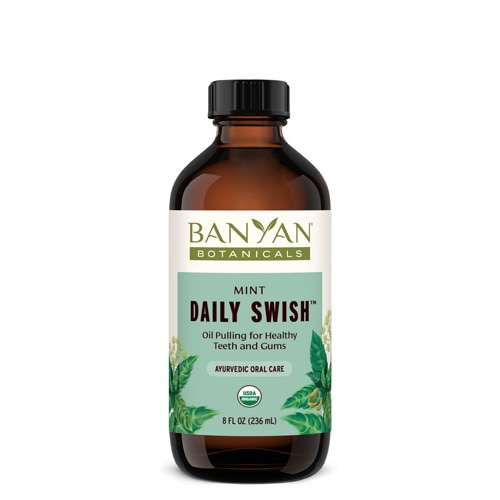 Banyan Botanicals Organic Daily Swish Oil Pulling Mint