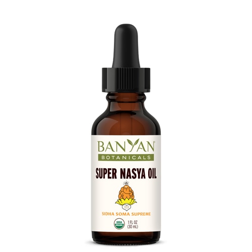 Banyan Botanicals Organic Super Nasya Oil Herbal Nasal Drops