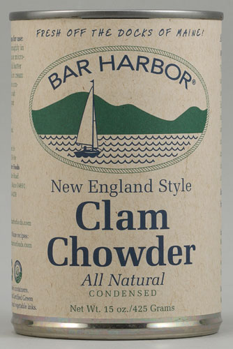 Bar Harbor Clam Chowder New England Style