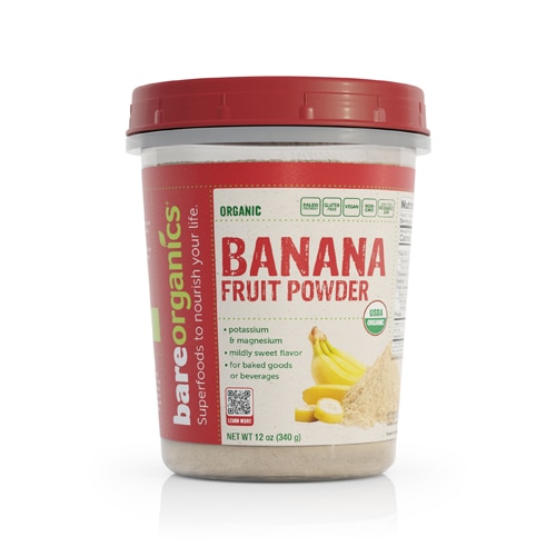 BareOrganics Organic Banana Fruit Powder