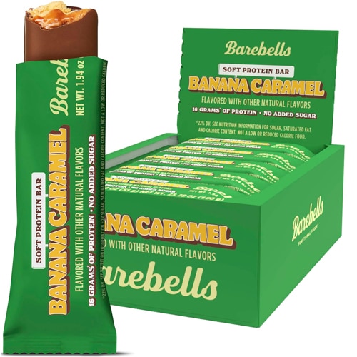 Barebells Soft Protein Bars Banana Caramel