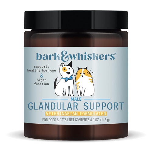 Bark & Whiskers Glandular Support For Male Cats & Dogs