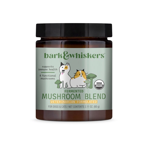 Bark & Whiskers Organic Fermented Mushroom Blend for Cats & Dogs