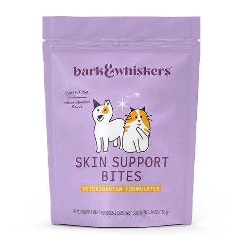 Bark & Whiskers Skin Support Bites for Dogs & Cats