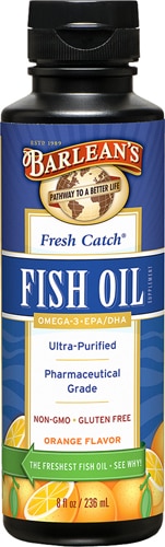 Barlean's Fresh Catch® Fish Oil Orange