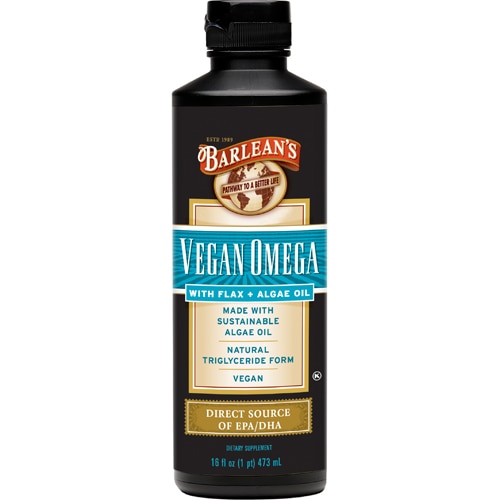 Barlean's Vegan OmegaWith Flax & Algae Oil