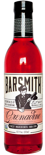 Barsmith Non-GMO Cocktail Mixer Syrup Grenadine Syrup