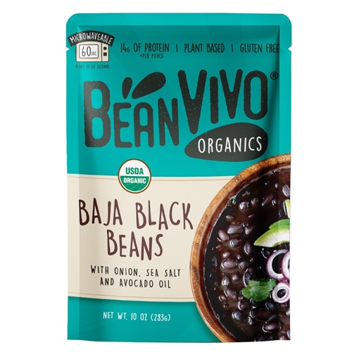 BeanVIVO Organic Black Beans Baja