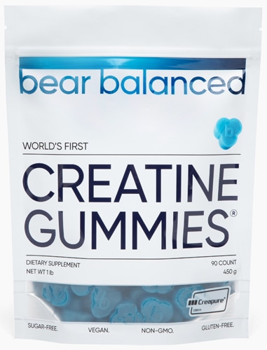 Bear Balanced Creatine Gummies Blueberry