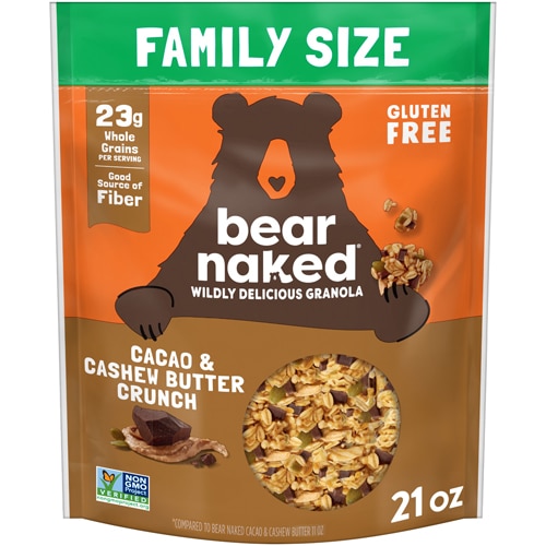 Bear Naked All Natural Granola Family Size Cacao Cashew Butter Crunch