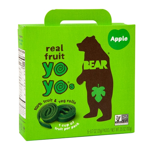 Bear Real Fruit YoYos Gluten Free Apple