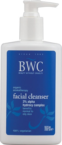 Beauty Without Cruelty Organic Aromatherapy Facial Cleanser Alpha Hydroxy Complex