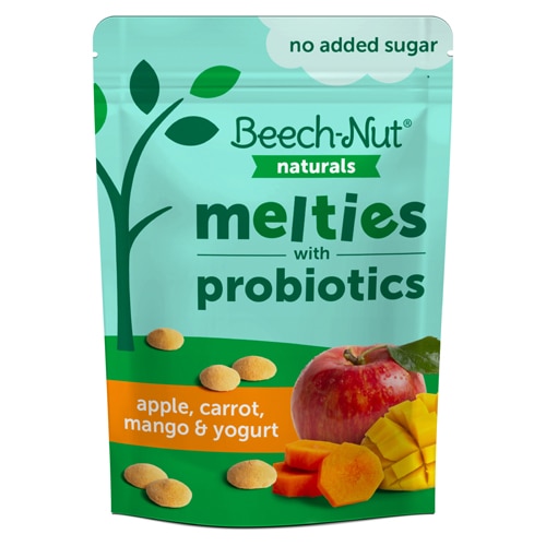 Beech-Nut Melties with Probiotics 8+ Months Apple Carrot Mango & Yogurt