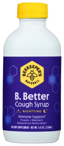 Beekeeper's Naturals B.Better Nighttime Cough Syrup