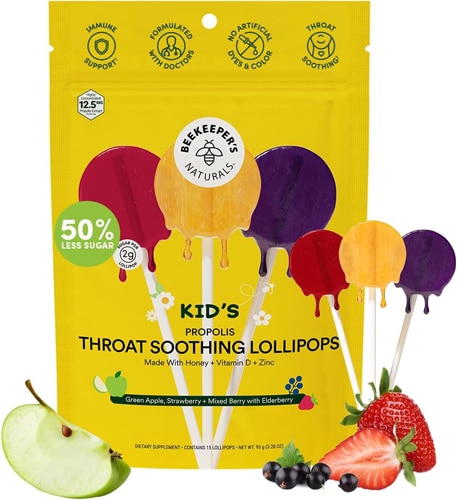 Beekeeper's Naturals Lollipop Variety Pack