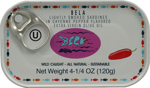 Bela Kosher Sardines In Cayenne Pepper Sauce