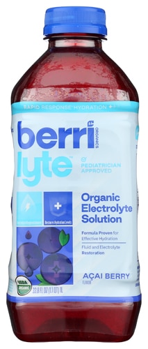 Berri Lyte Organic Electrolyte Solution Acai Berry