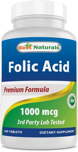 Best Naturals Folic Acid