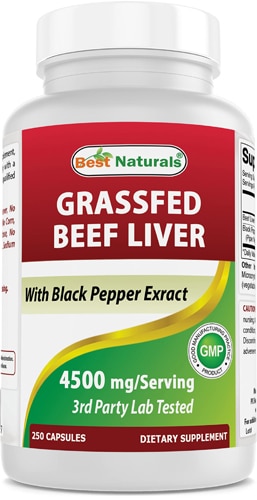 Best Naturals Grass Fed Beef Liver