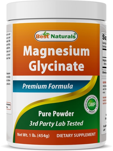 Best Naturals Magnesium Glycinate Pure Powder