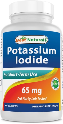 Best Naturals Potassium Iodide For Short-Term Use