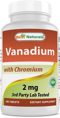 Best Naturals Vanadium with Chromium