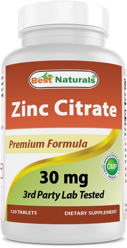 Best Naturals Zinc Citrate