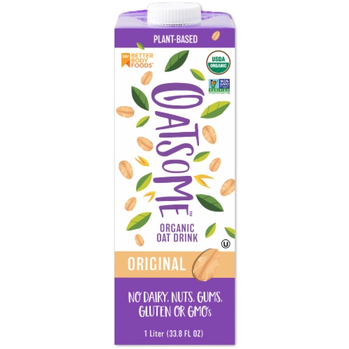 Better Body Foods Oatsome Dairy Free Oat Milk Original