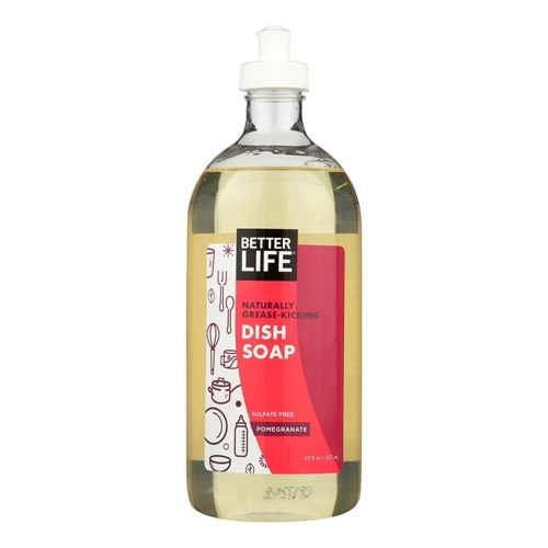 Better Life Dish Soap Pomegranate