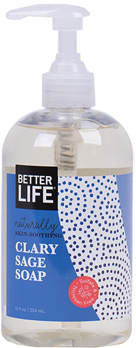 Better Life Liquid Soap Naturally Skin-Soothing Clary Sage