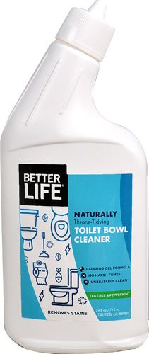 Better Life Naturally Throne-Tidying Toilet Bowl Cleaner Tea Tree & Peppermint