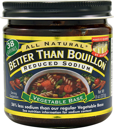 Better Than Bouillon Vegetable Base Reduced Sodium