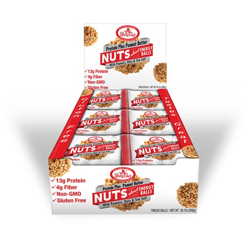 Betty Lou's Gluten Free Nuts about Energy Balls Protein Plus Peanut Butter