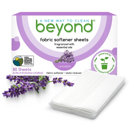 Beyond Fabric Softener Dryer Sheets Lavender