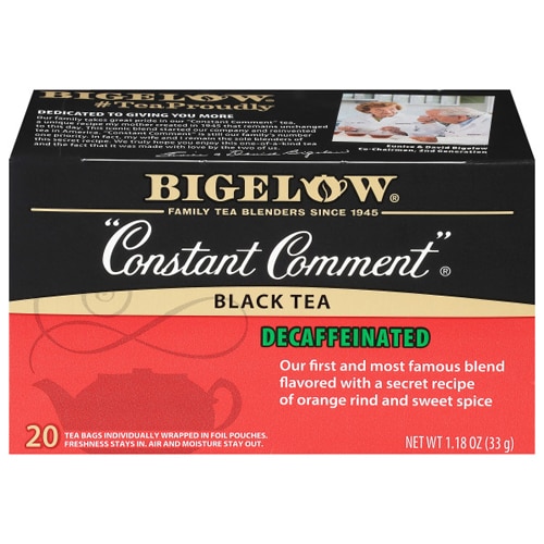 Bigelow Tea Black Tea Decaffeinated Constant Comment