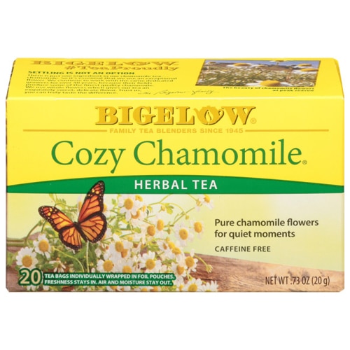 Bigelow Tea Herbal Tea Caffeine Free Cozy Chamomile