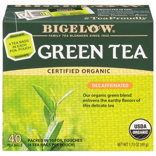 Bigelow Tea Organic Green Tea Decaffeinated