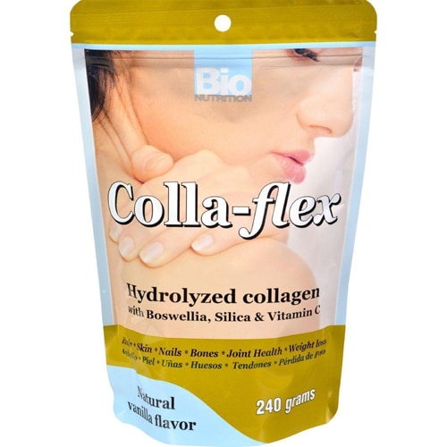 Bio Nutrition Colla-Flex Hydrolyzed Collagen Natural Vanilla