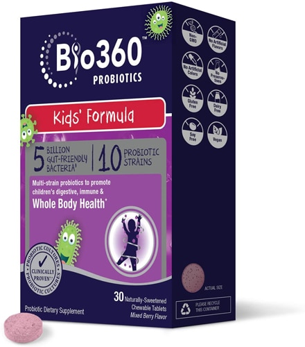 Bio360 Kids Formula Probiotics Mixed Berry